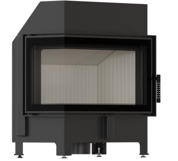 KRATKI krbová vložka ZIBI ECO 9,9 kW, levé prosklení