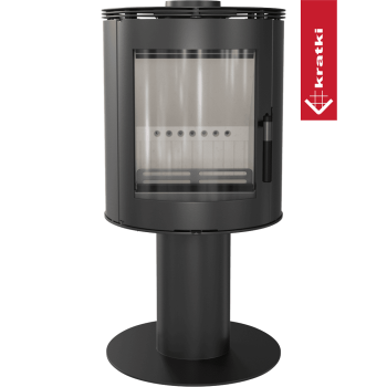 KRATKI krbová kamna KOZA ORBIT - černá