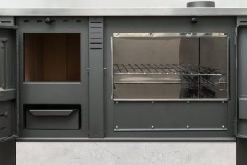 PROTERMO sporák na tuhá paliva PANONIA - P - inox