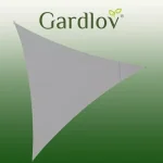 Stínová plachta GARDLOV 23147, 3x3x3 m, šedá