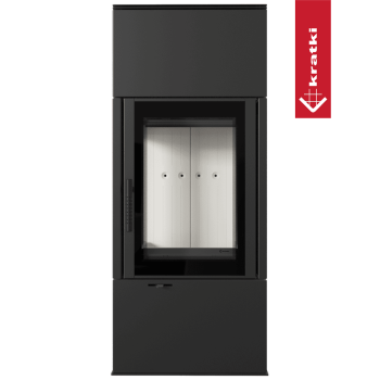 KRATKI krbová kamna THOR View - černá