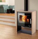 HAAS+SOHN krbová kamna JONSBO - černá/Woodstone Prestige