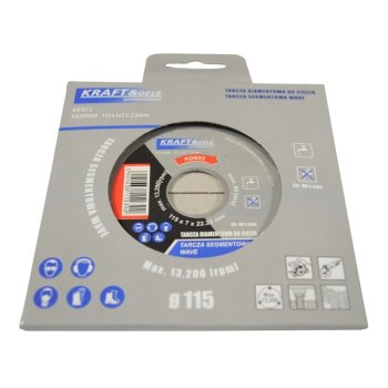 Kraft&Dele KD923 segmentový kotouč pro řezání betonu 115x7x22,23mm