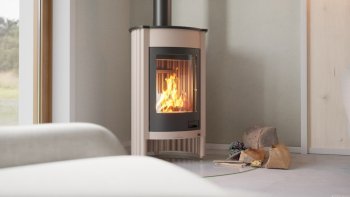 HS FLAMINGO krbová kamna MASTERFLAMME Medie I - krémová