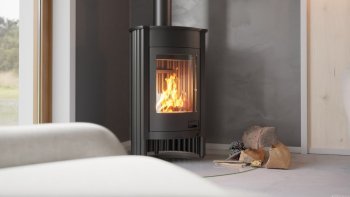 HS FLAMINGO krbová kamna MASTERFLAMME Medie I - černá