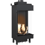 KRATKI Krbová plynová vložka LEO 45/68/G31/37MBAR na propan, pravé prosklení