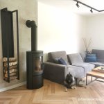 KRATKI krbová kamna KOZA AB - černá