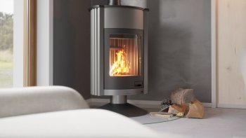 HS FLAMINGO krbová kamna MASTERFLAMME Grande II - šedá