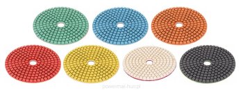 POWERMAT PM-DPP-100TM Sada brusných diamantových kotoučů 100x15mm