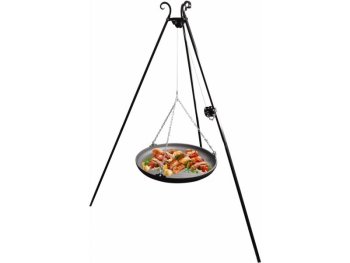 KAWMET trojnožka 180cm + litinová pánev 63cm