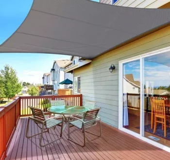 GARDLOV 23143 Stínová plachta 4x3 m šedá