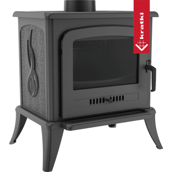 KRATKI krbová kamna KOZA K7 - černá