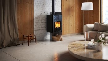 HS FLAMINGO krbová kamna DELUXE PULAU - šedá