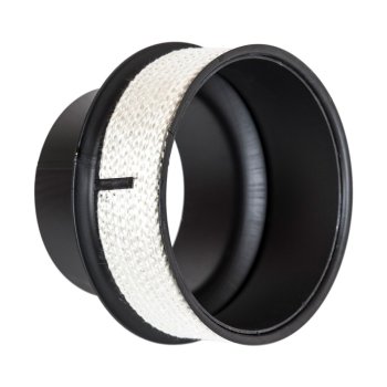 Kouřovod - přechodka do keramického komína 150/200mm/2mm kamna/komín