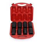 Kraft&Dele KD10216 sada nástrčných klíčů pro rázový utahovák 8 ks 3/4"