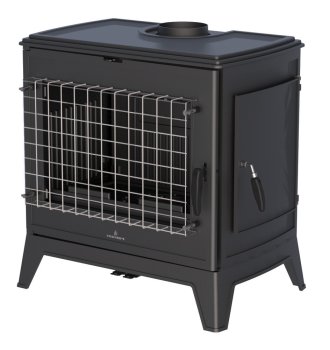 Krbová kamna BRONPI DERBY 14, 14 kW, černá