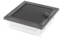 Krbová mřížka 16x16 cm, PREMIUM TREND grafit s žaluzií