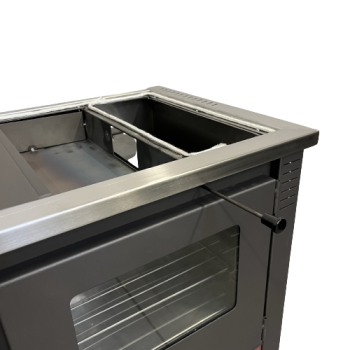 PROTERMO sporák na tuhá paliva PANONIA - P - inox