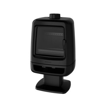 Krbová kamna NORDflam PILLAR, 5,7 kW, černá