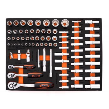 Kraft&Dele KD1067 Dílenský vozík s nářadím 258 ks