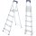 Schůdky pro domácnosti HIGHER S-1103, 4+1, pracovní výška 308 cm
