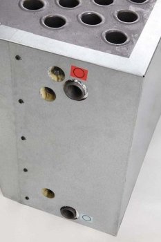 HAAS+SOHN krbová vložka NOVARA 17 s výměníkem antracit