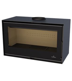 Krbová kamna BRONPI BIMBA-90, 15 kW, antracit