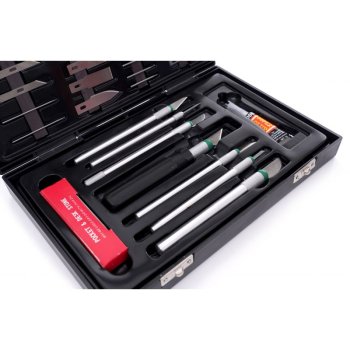 Kraft&Dele KD10595 Sada modelářských řezacích nožů 56 ks