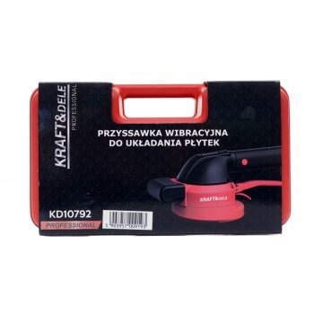 Vibrační přísavka na sklo a obklady, Kraft&Dele, KD10792, nosnost 50 kg