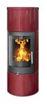 ABX kachlová kamna Galie, Bordó