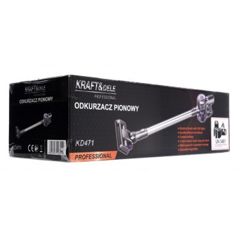 Kraft&Dele KD471 akumulátorový tyčový vysavač 0,8l