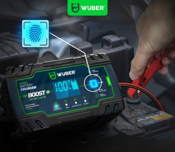 WUBER Mikroprocesorová nabíječka baterií 12-24V W14240