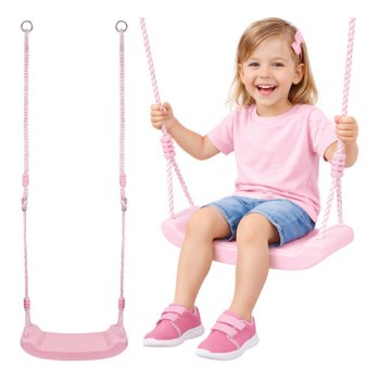 Plastová houpačka KRUZZEL 25445, růžová