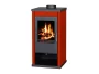 VICTORIA krbová kamna Vanessa Lux - červená