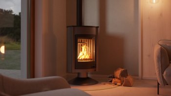 HS FLAMINGO krbová kamna MASTERFLAMME Medie II - šedá