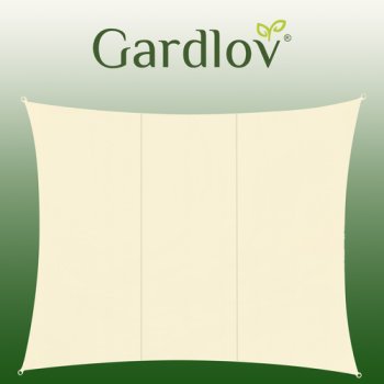 Stínová plachta GARDLOV 23144, 4x3 m, béžová