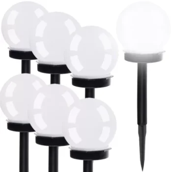 Solární zahradní lampa GARDLOV koule sada 6 ks, 23562