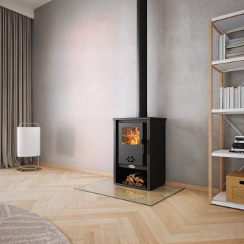 Ekoflam krbová kamna Verano - antracit