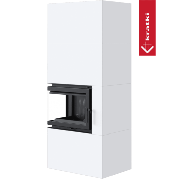 KRATKI krbová vložka SIMPLE BOX/L/S bílý