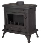 Krbová kamna NORDflam ASTI, 10 kW, černá