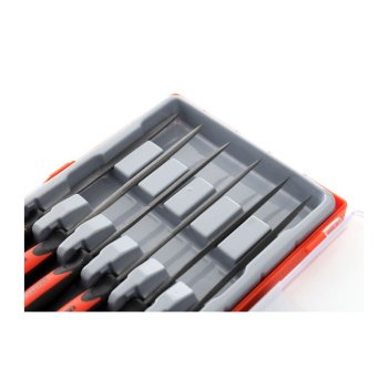 KRAFT&DELE Sada jehlových pilníků na železo, 6ks KD10287