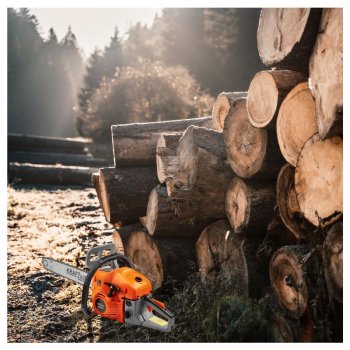 Kraft&Dele KD10613 řetězová benzinová pila 5,9HP 16"+18"