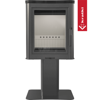 KRATKI krbová kamna KOZA K5 s nohou - černá