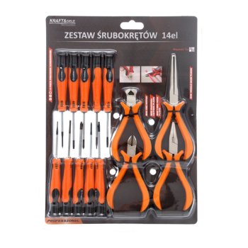 Kraft&Dele KD10894 Sada šroubováků a kleští 14 ks