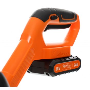 Kraft&Dele AKU vyžínač 18V 2Ah KD5122 s baterií a nabíječkou - II. Jakost