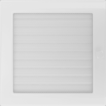 Krbová mřížka 22x22 BASIC bílá s žaluzií