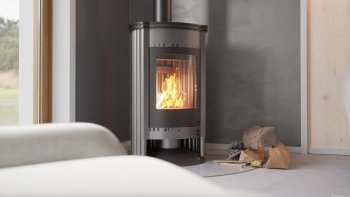 HS FLAMINGO krbová kamna MASTERFLAMME Medie I - šedá