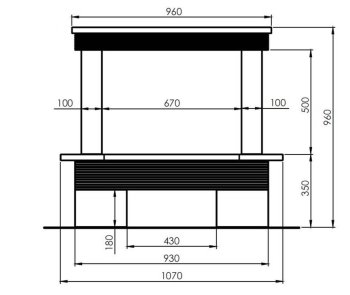 Krbová obestavba rohová ANNO