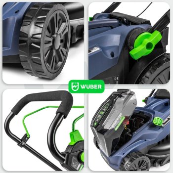 WUBER W04802 AKU sekačka 30-75 mm 40V 6Ah