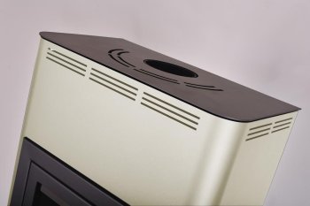 HS FLAMINGO krbová kamna AQUAFLAM 17 s výměníkem základní regulace krémová